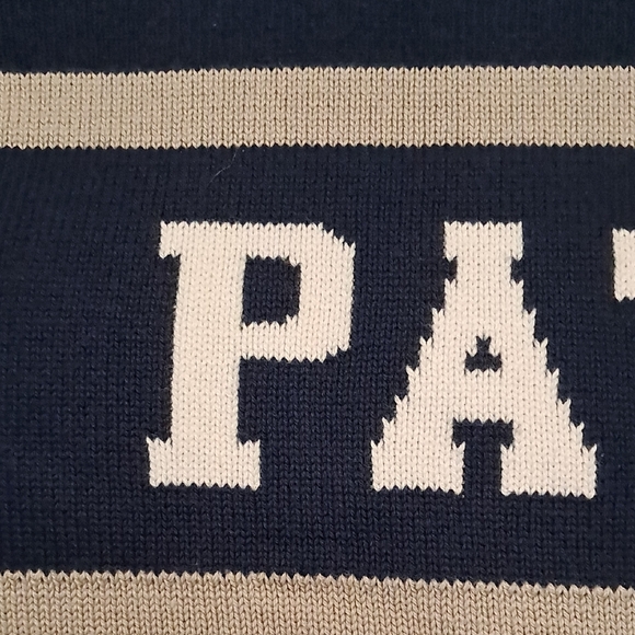 NFL Patriots Men's Size XL Navy Blue Crewneck Sweater - Picture 4 of 8